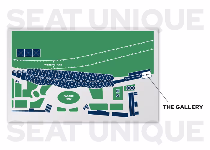 The Gallery seating map