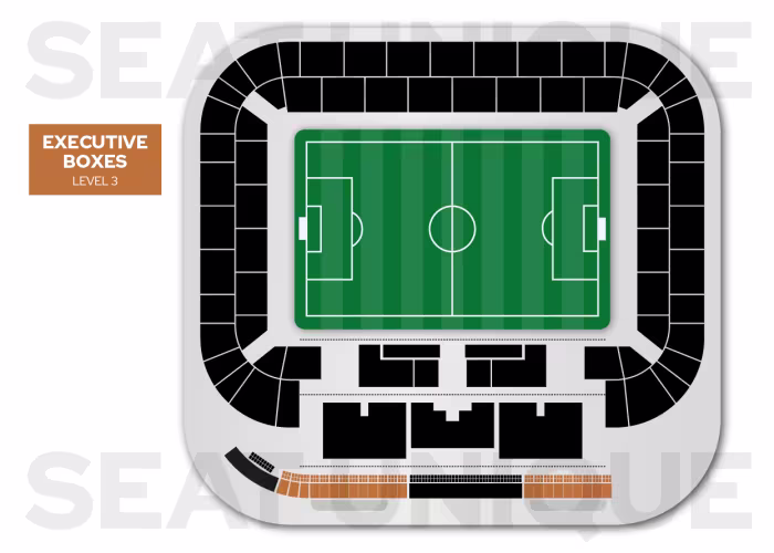 Executive Box Seating Map at Swansea City