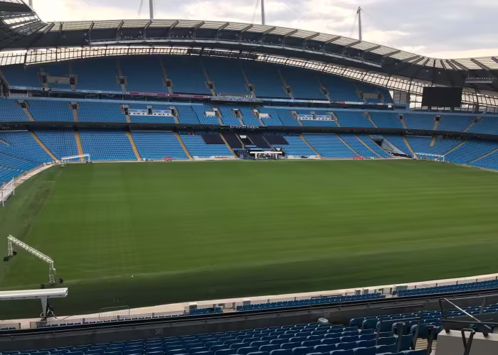 Etihad Stadium Pitch View 