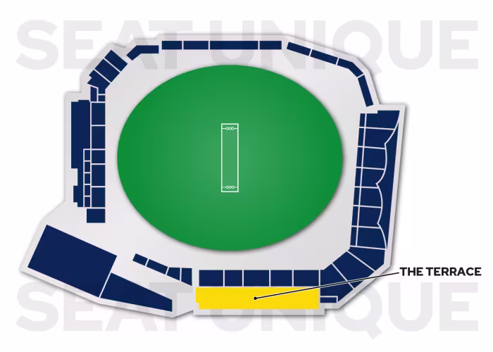 The Terrace seat map