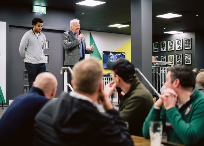 Captain's Bar at Northampton Saints