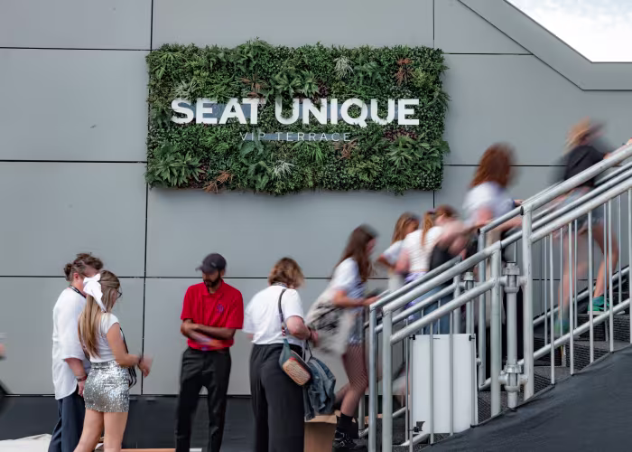 Ultimate Seat Unique VIP Terrace Sign