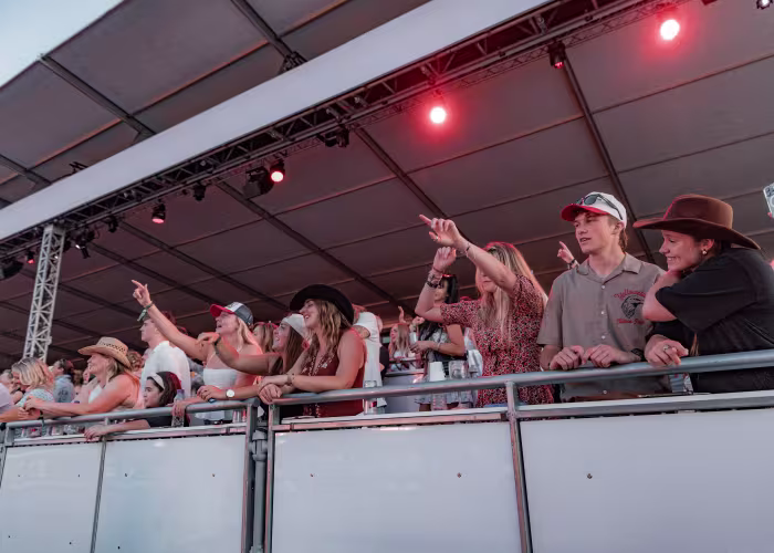 Ultimate Seat Unique VIP Terrace Dancing