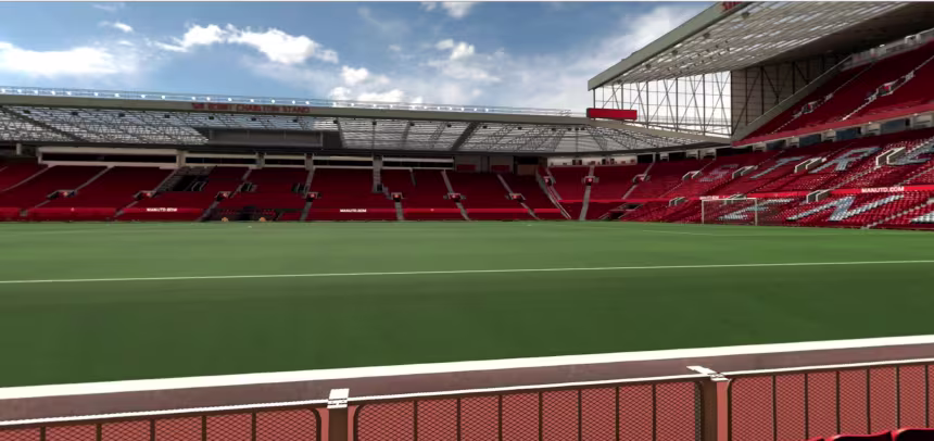 Manchester United - Old Trafford - View from Block N1409