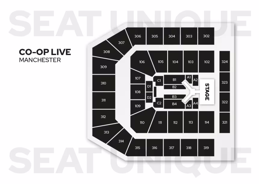 Co-op Live Seat Map