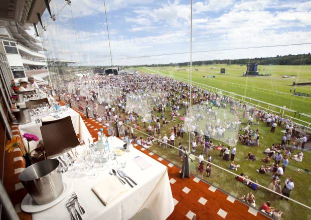 Newbury Races hospitality