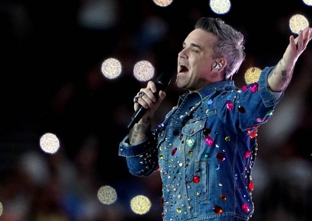 Robbie Williams live in concert