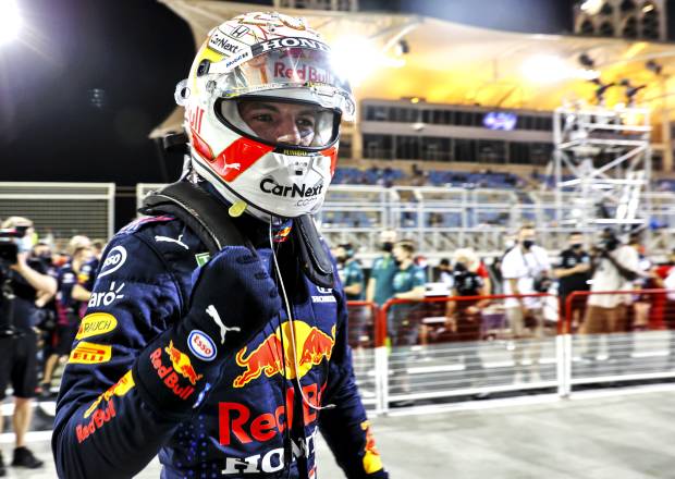 Max Verstappen at the Bahrain International Circuit Grand Prix