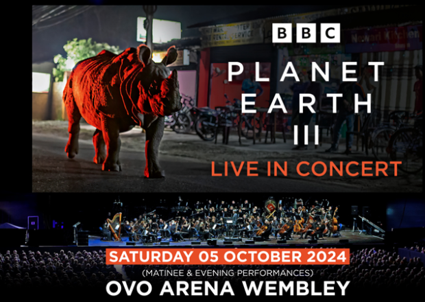 Planet Earth OVO Arena Wembley poster