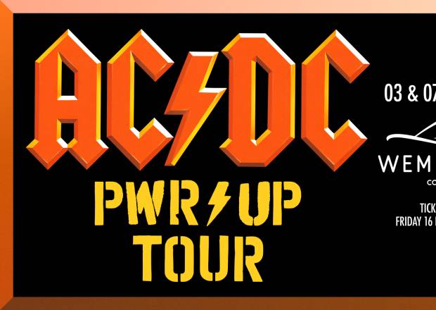 AC/DC Tour Poster