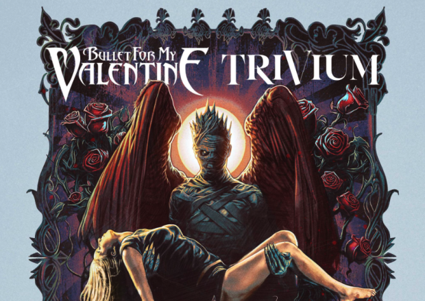 Bullet For My Valentine & Trivium Tour Poster