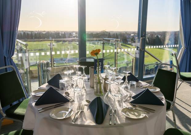 Doncaster hospitality table in restaurant