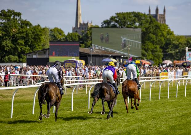 Horse Racing at Worcester Racecourse