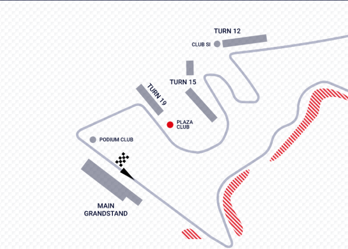 F1 turn 18 and turn 19 map