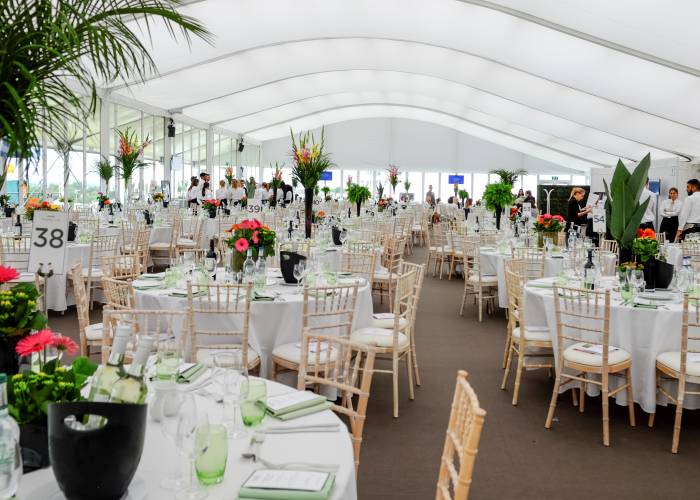 Tattenham Straight hospitality dinning area