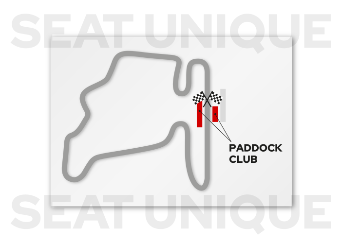 Paddock Club map