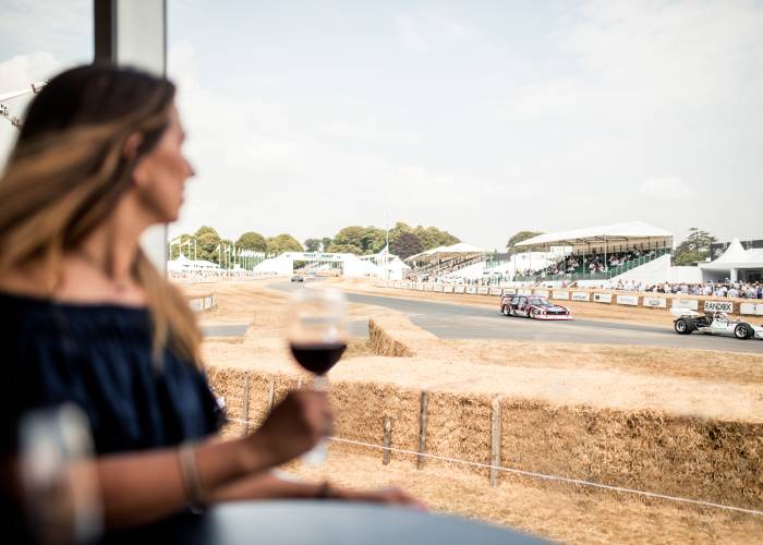 Goodwood Festival of Speed Trackside Pavilion hospitality