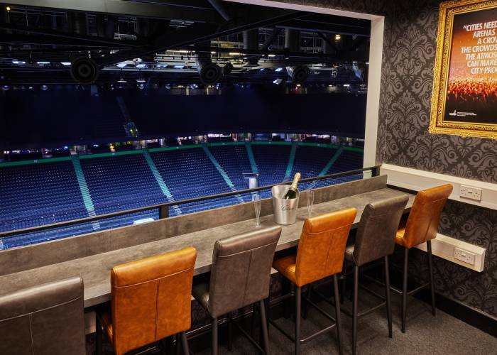 Stools in AO Arena private box