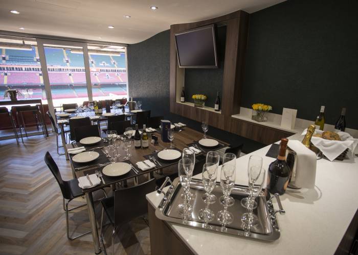 Private suite at Principality Stadium