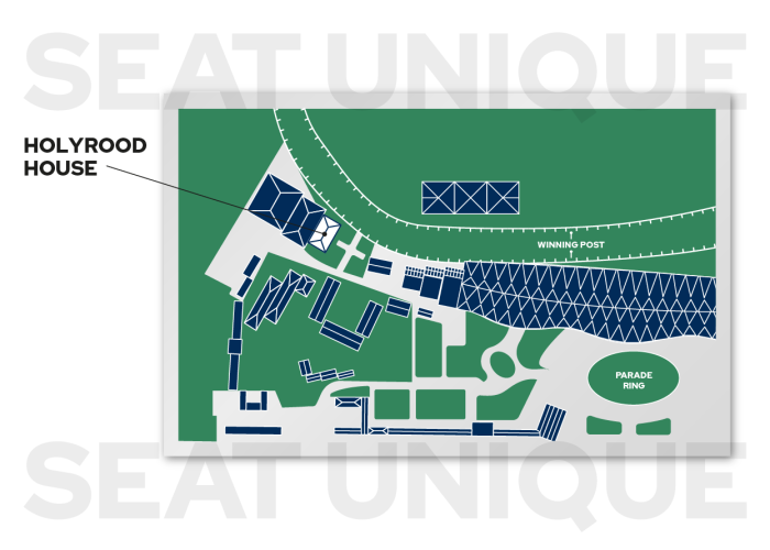 Holyrood House map