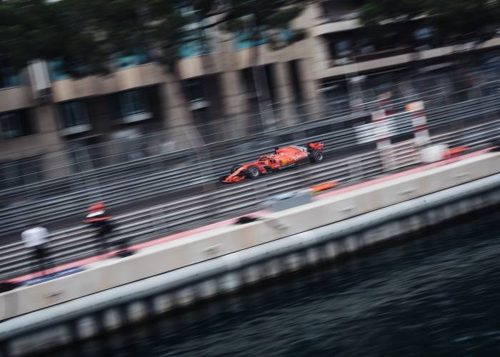 F1 car at Monaco Grand Prix 