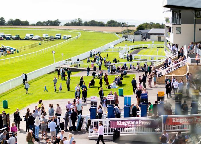 Bath racecourse from the stands