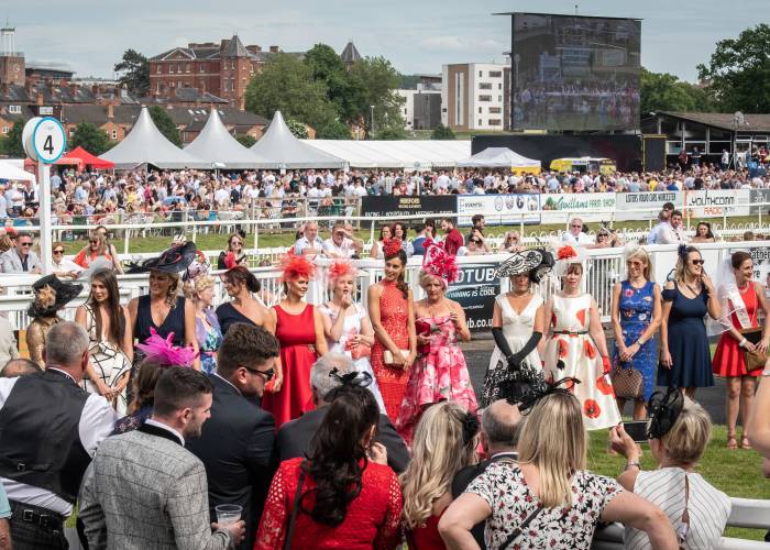 Worcester Racecourse Ladies Day