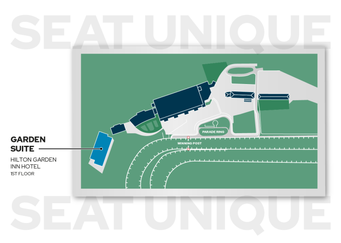 The Garden Suite seating map