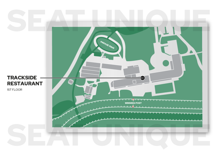 Trackside Restaurant Map