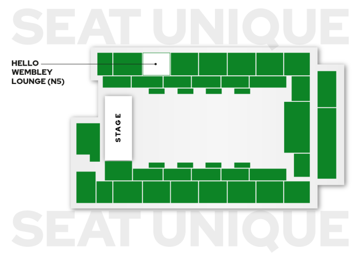 Hello Wembley OVO Arena Seating Map