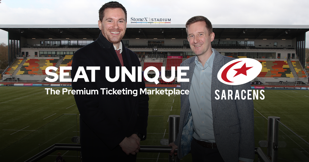 Saracens Announce New Partnership with Seat Unique 