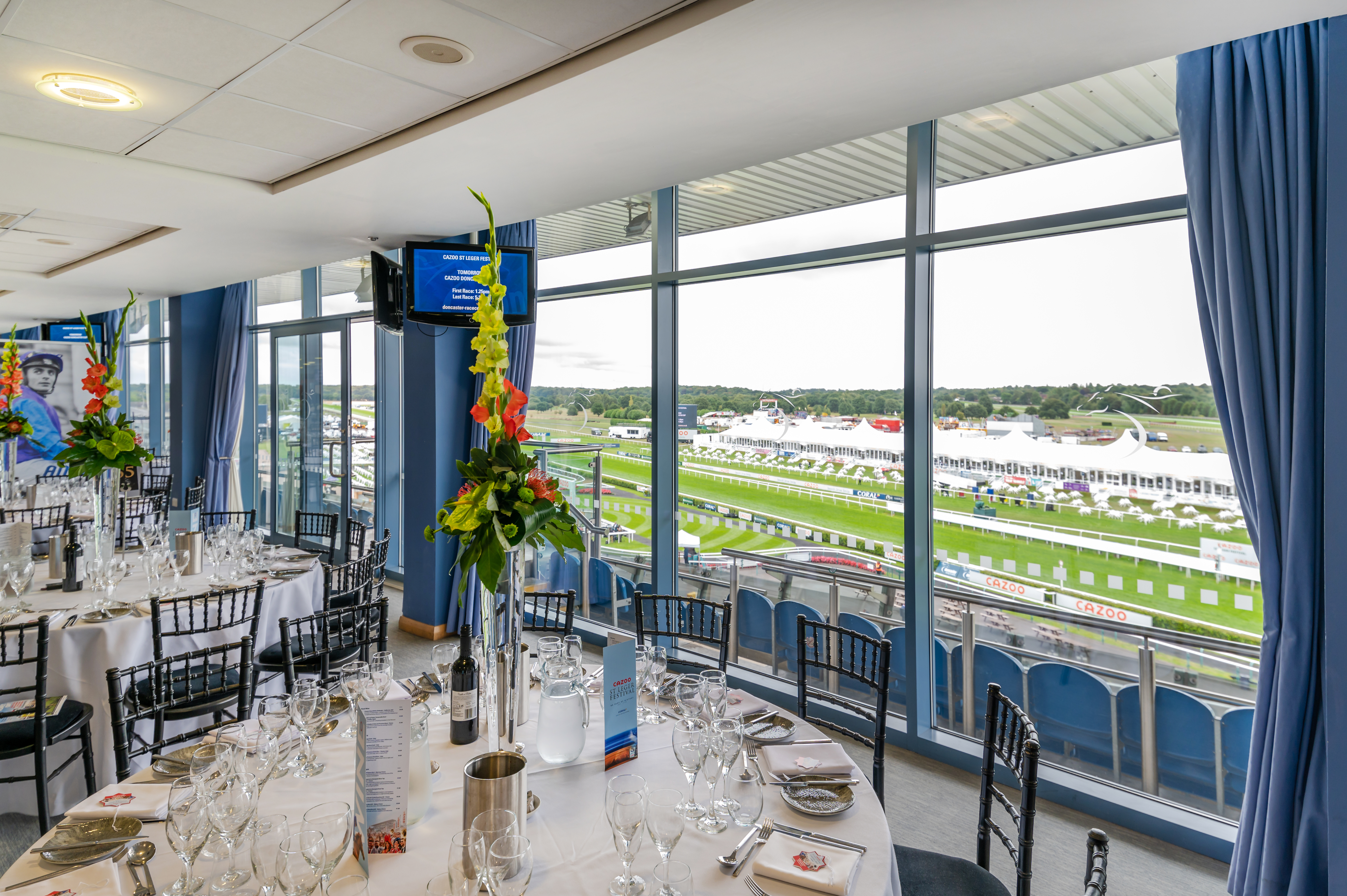 Doncaster Racecourse Home Straight hospitality suite