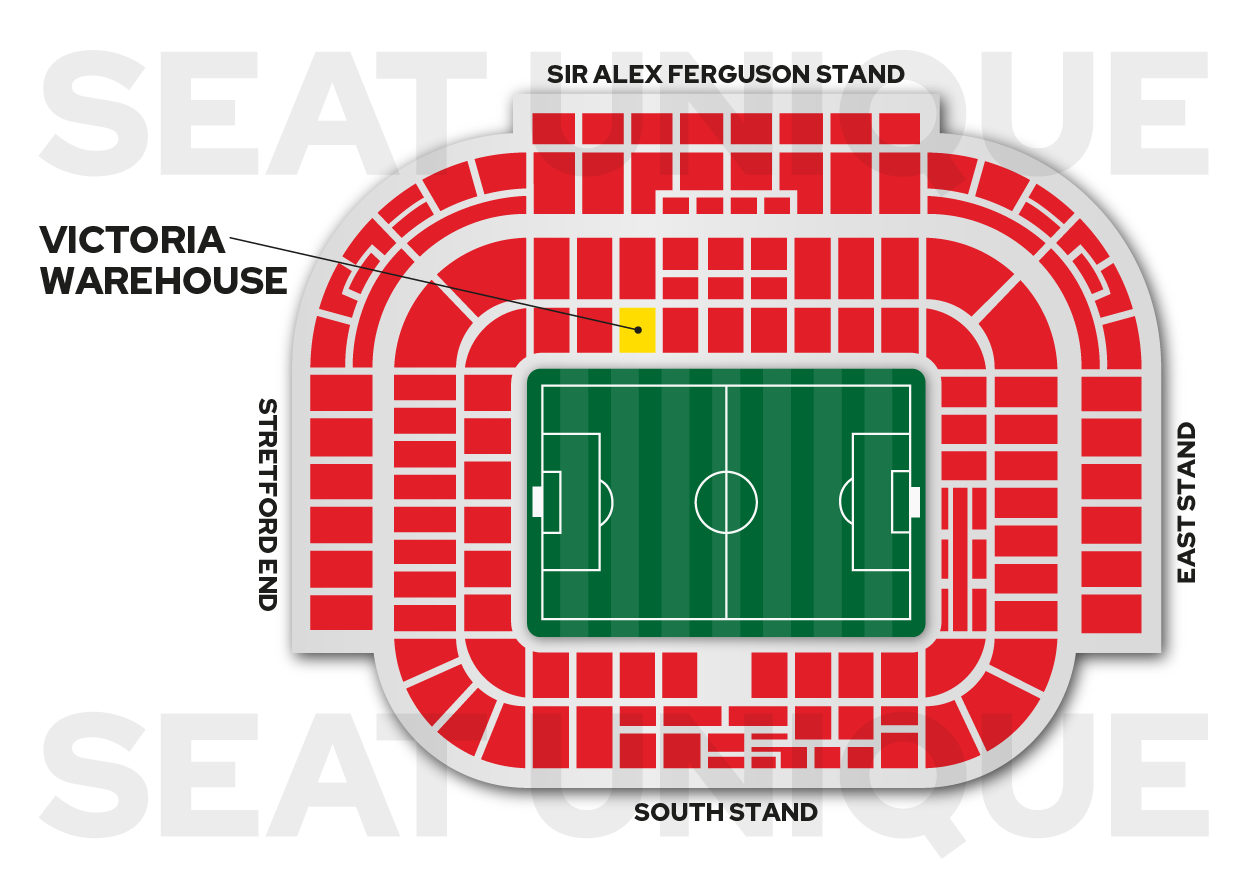 Front 5 Rows - Block N1409 with Victoria Warehouse - Media 1