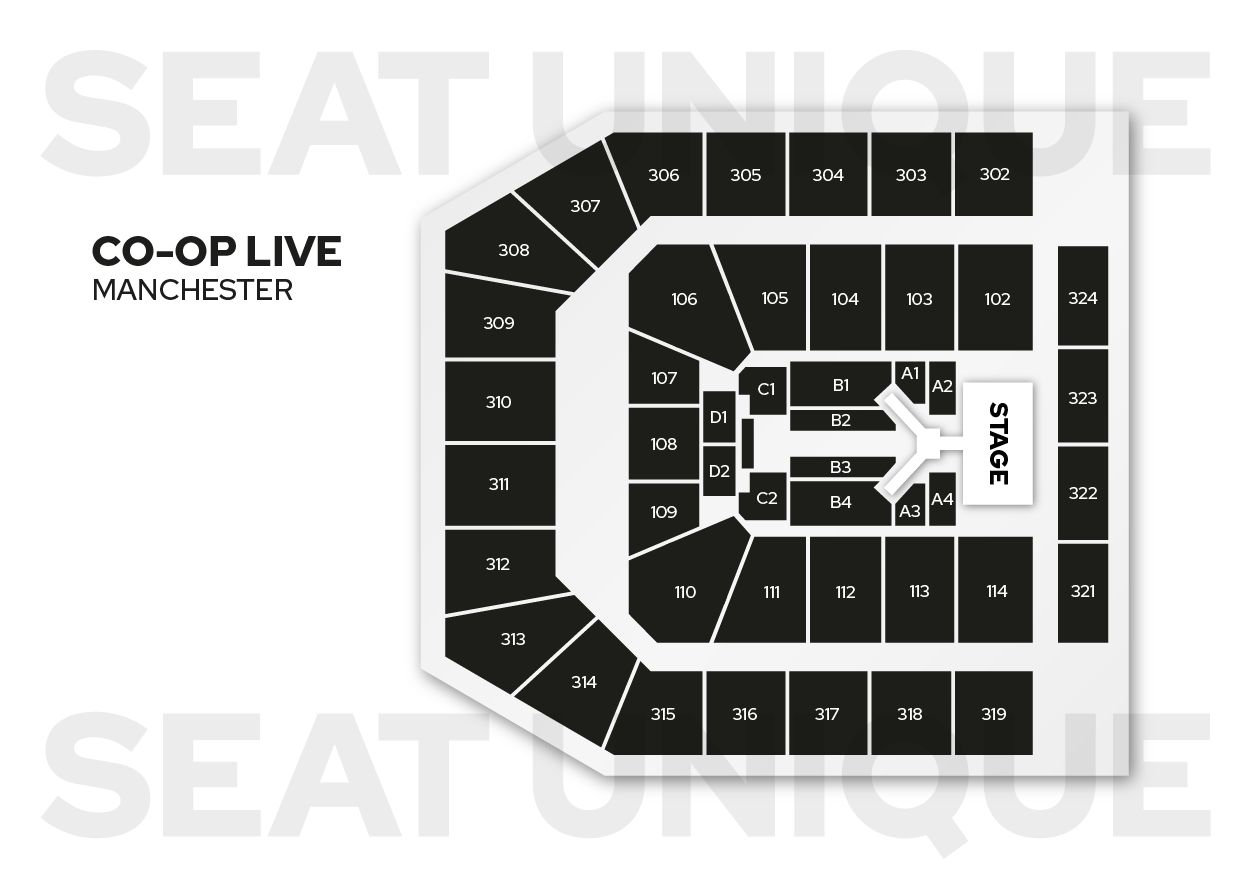 Co-op Live VIP Tickets 2025 | Co-op Live Hospitality Tickets