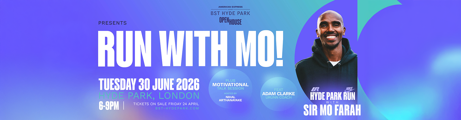 Run With Mo at BST Hyde Park Open House