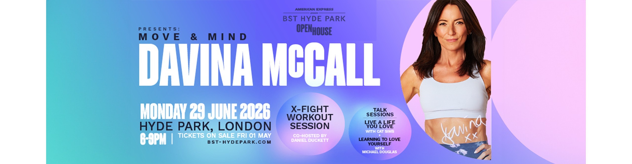 Move & Mind with Davina McCall at BST Hyde Park Open House