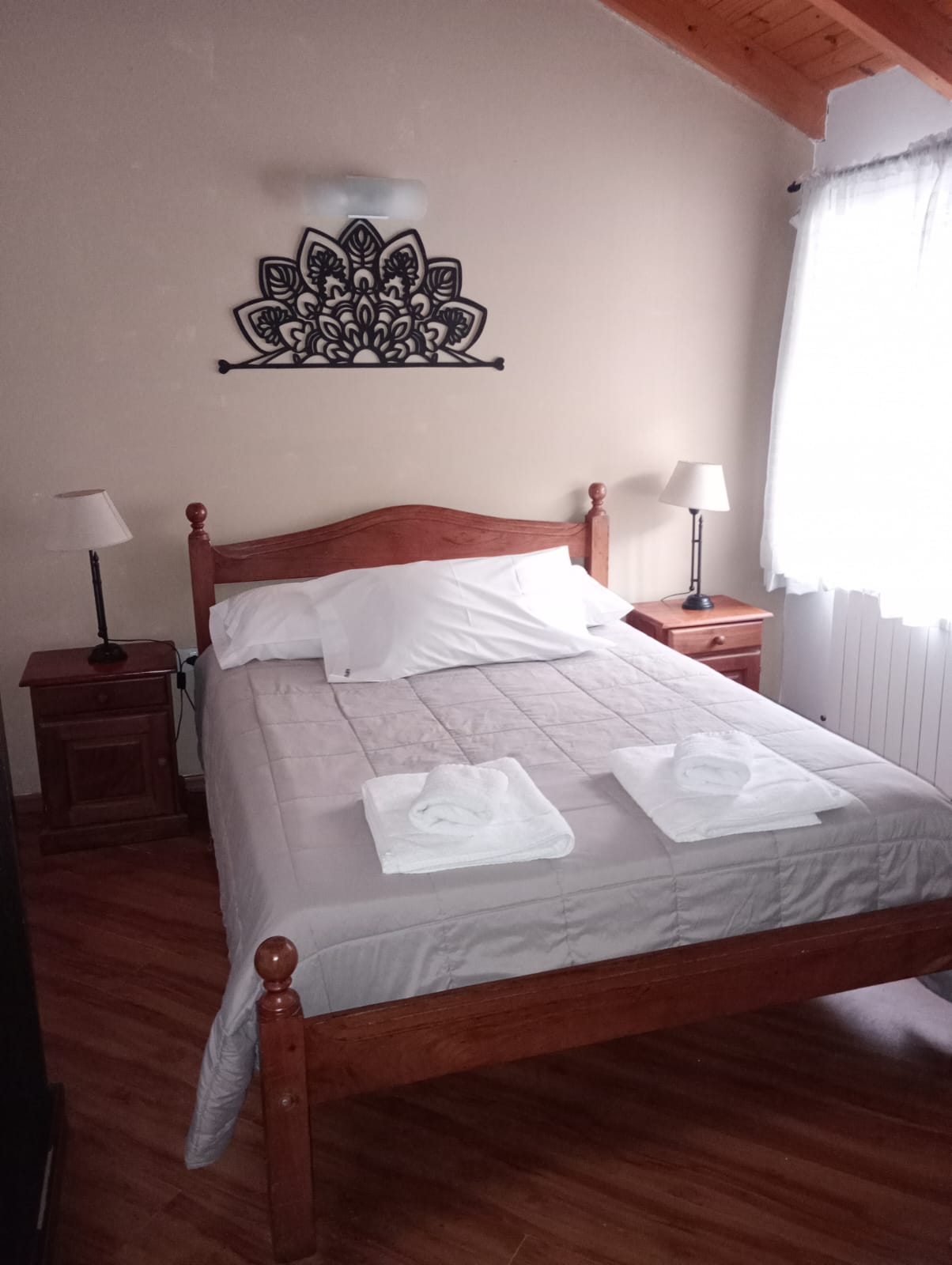 Habitación principal del departamento