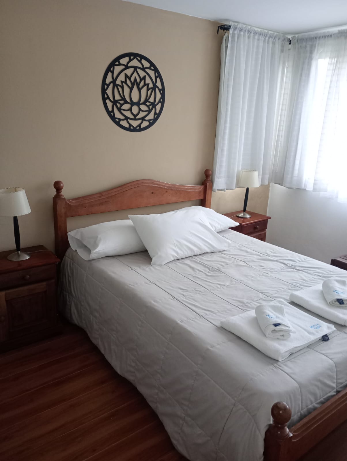 Habitación principal del departamento