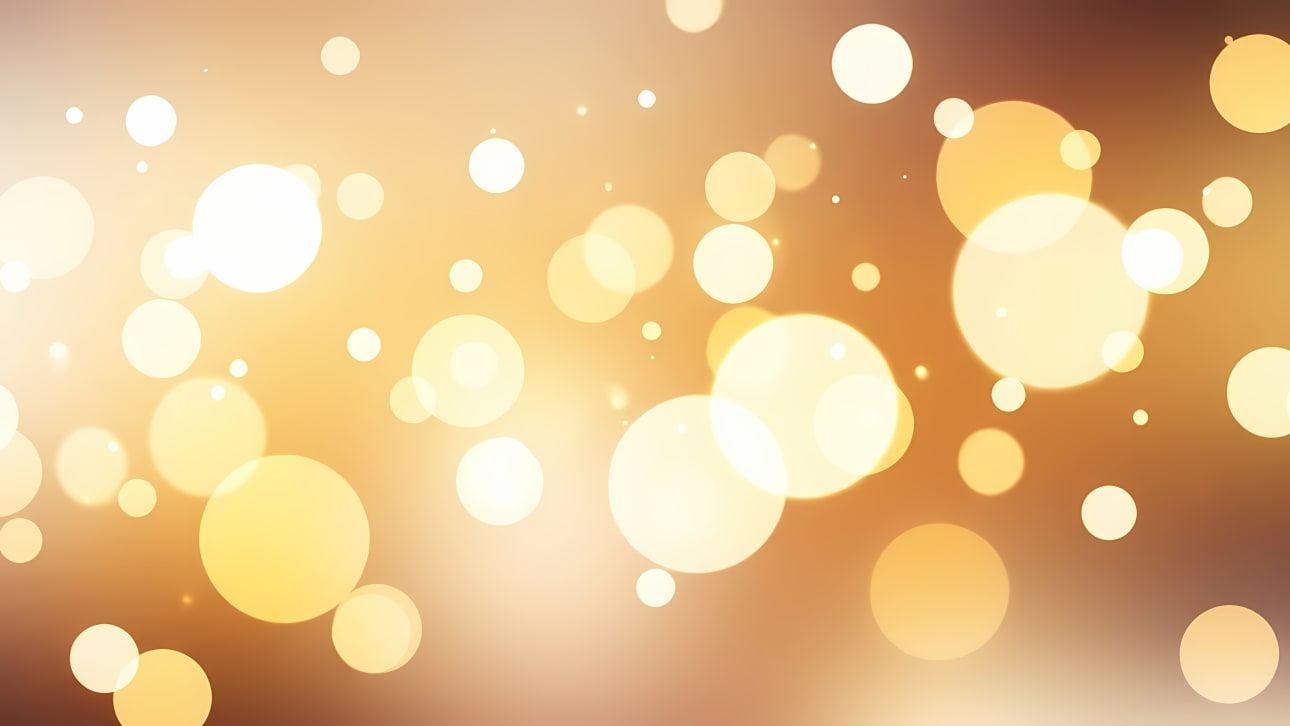 Download a stunning royalty-free vector of sparkling golden bokeh lights, perfect for festive designs, holiday greetings, and elegant