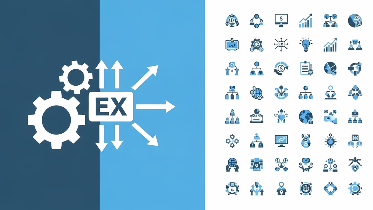 Comprehensive Free Vector icon pack for business, data, and organizational concepts. Ideal for presentations, web design, and infographics.