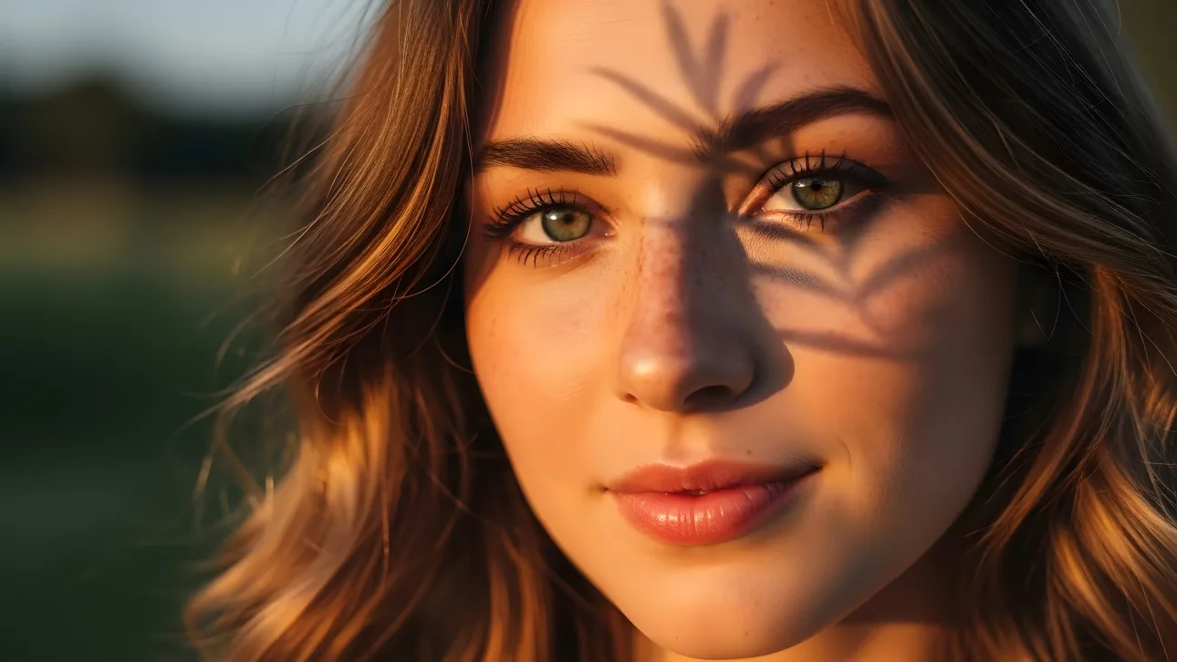 Capture authentic beauty with this intimate portrait.