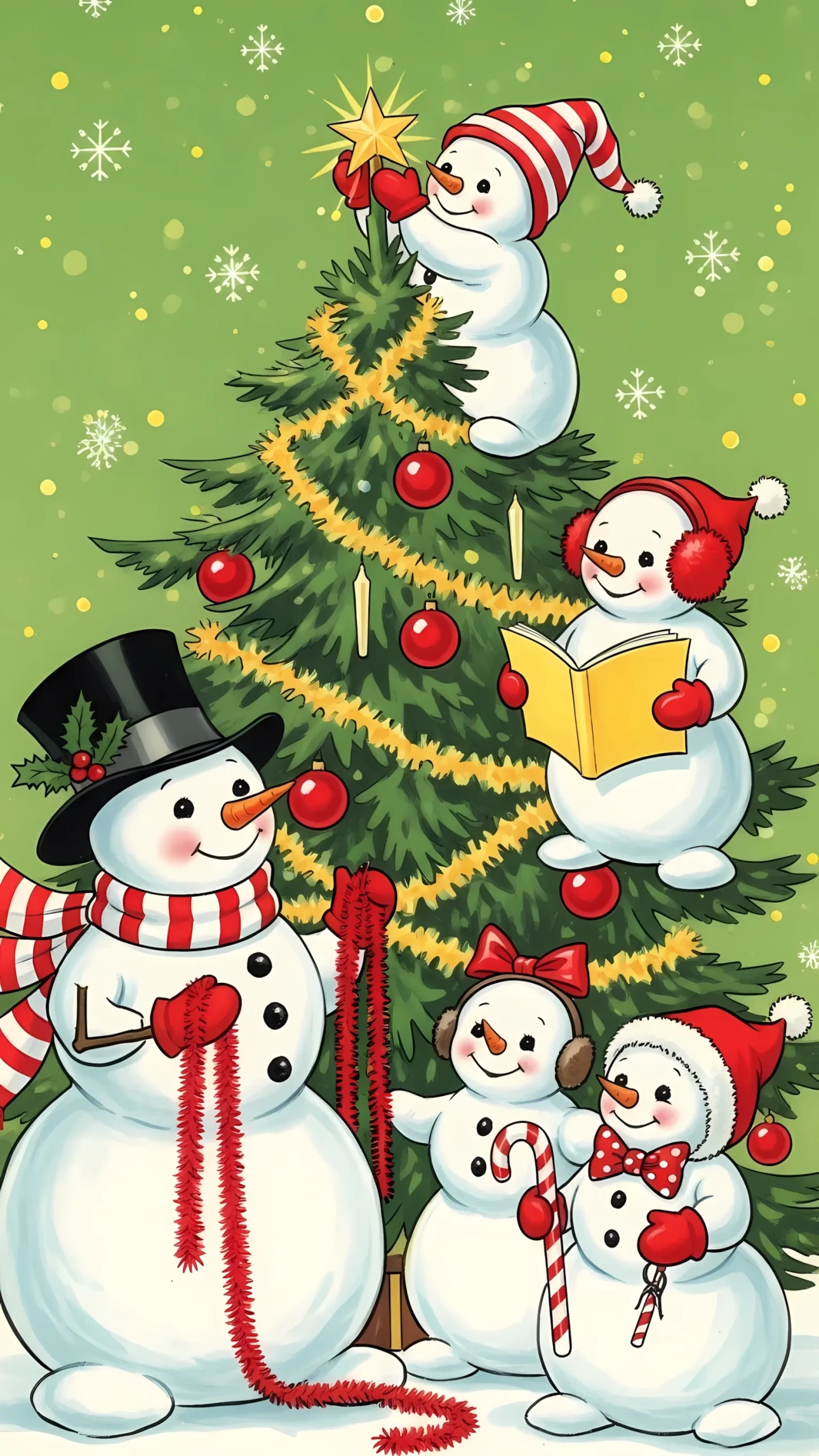 Enhance your holiday designs with this charming snowman illustration, a premium design asset perfect for festive greeting cards and seasonal web banners.