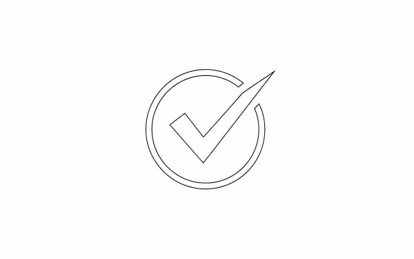 Download this versatile free vector checkmark in circle icon.