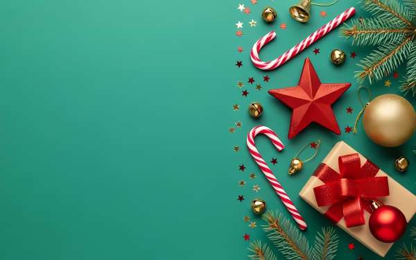 Elevate your holiday designs with this beautiful Christmas vector.