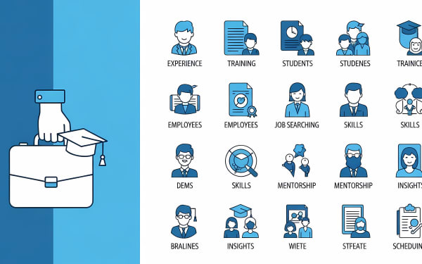 Explore this comprehensive collection of HR, education, and career development line icons. Perfect for websites, presentations, and infographics.