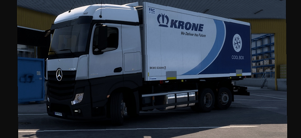 МОД Swap Body Carrier Chassis Pack v1.5.5.1 ДЛЯ EURO TRUCK SIMULATOR 2