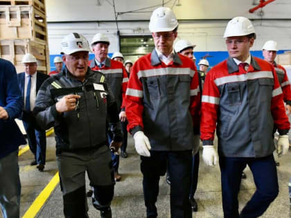 Первый вице-премьер России Денис Мантуров посетил Хакасию