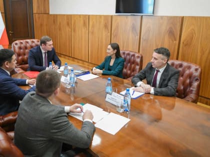 В правительстве Хакасии прошла встреча с гендиректором Корпорации развития Енисейской Сибири