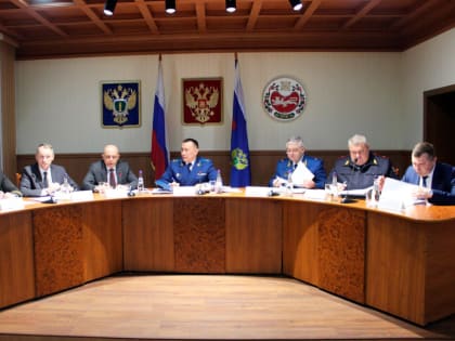 Заместитель начальника управления Генеральной прокуратуры Российской Федерации по Сибирскому федеральному округу Баир Доржиев принял участие в коллегии прокуратуры Республики Хакас