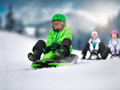 Зимние забавы: как выбрать правильные санки для катания